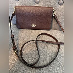 Coach Dark Burgundy Crossbody Bag
